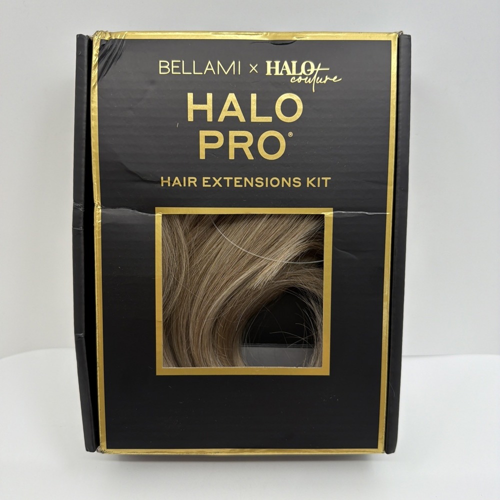 Bellami Halo Pro Hair Extension 14" Ash Bronde MB-21/60/16 120 Gr New Open Box